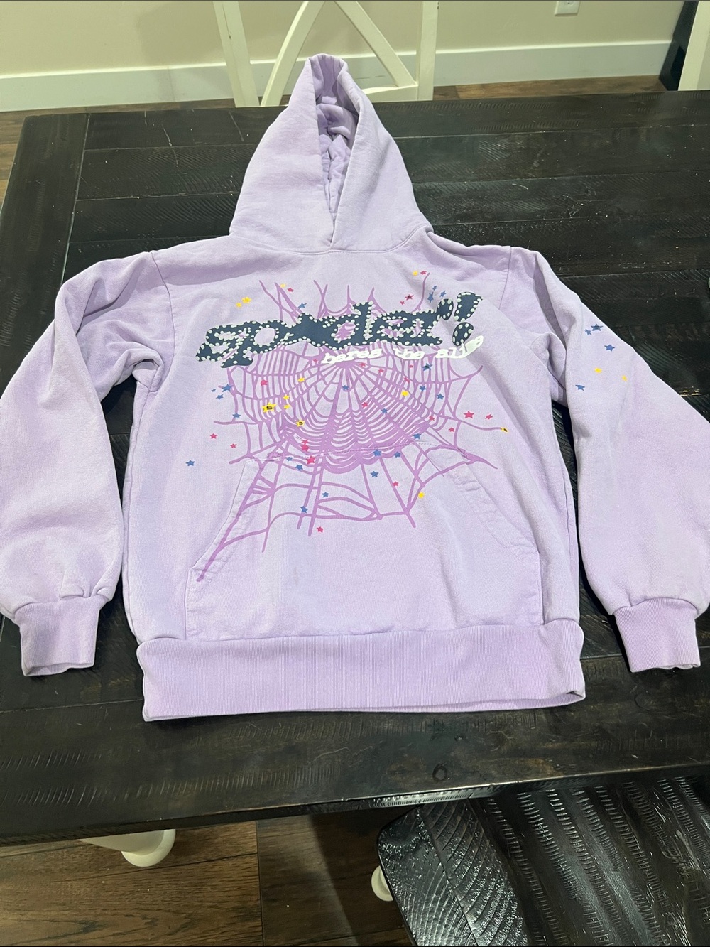 SPIDER Lavender Hoodie